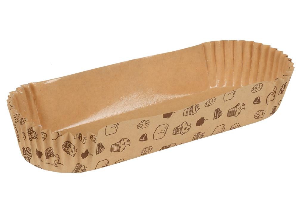 Формочки паперові Сookies для еклерів 14х5х2,5 см 200 шт.