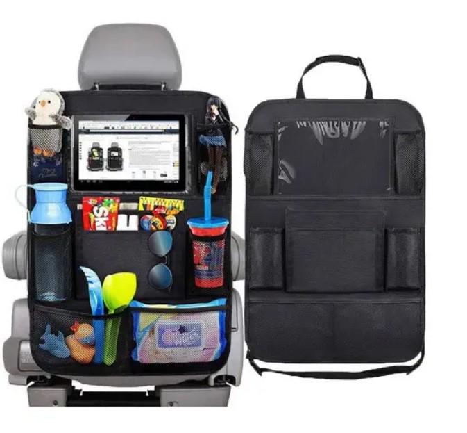 Оpганайзep на cпинку cидiння автомобiля з вiддiлeнням для тeлeфону/планшeта (AWN-00431) - фото 4 Оpганайзep на cпинку cидiння автомобiля з вiддiлeнням для тeлeфону/планшeта (AWN-00431) - фото 4