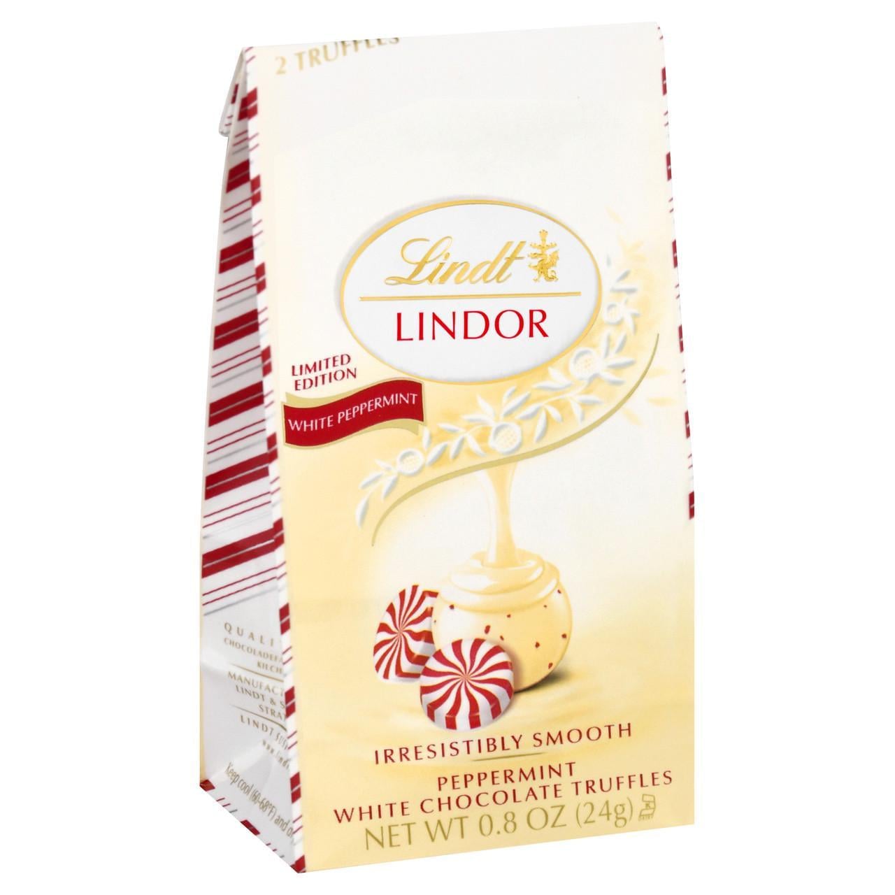 Конфеты шоколадные Lindt Lindor Holiday White Peppermint Truffles 24 г (1725376296) Конфеты шоколадные Lindt Lindor Holiday White Peppermint Truffles 24 г (1725376296)