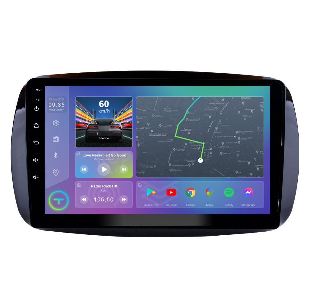 Автомагнитола штатная Torssen F9232 для Smart ForTwo 3 2018- г. 4G/Carplay/DSP 2/32 GB 9" (202270278)