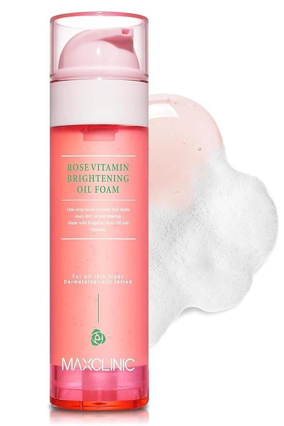 Засіб очищуючий для обличчя K-Beauty з вітаміном троянди