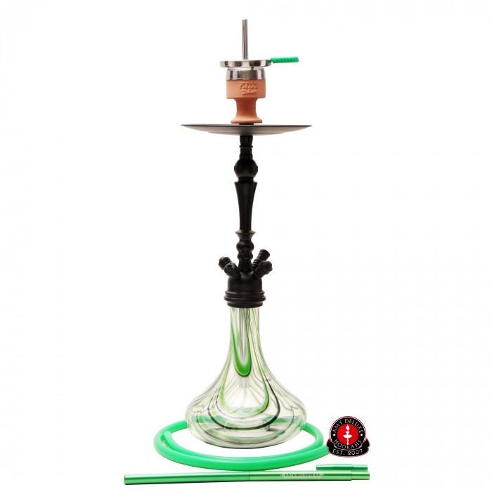 Кальян AMY Deluxe 057 Globe на 1 персону 76 см Зеленый (641104030)