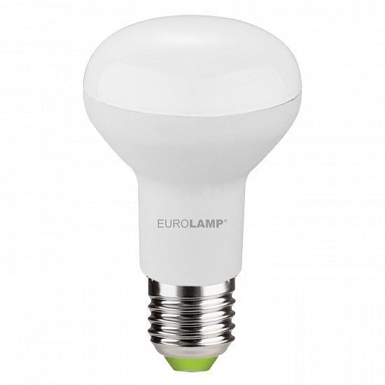 Лампа светодиодная Eurolamp LED-R63-09274P гриб 9 W 220 V 720 lm 4000K Е27 63х100 мм (4260484996619)