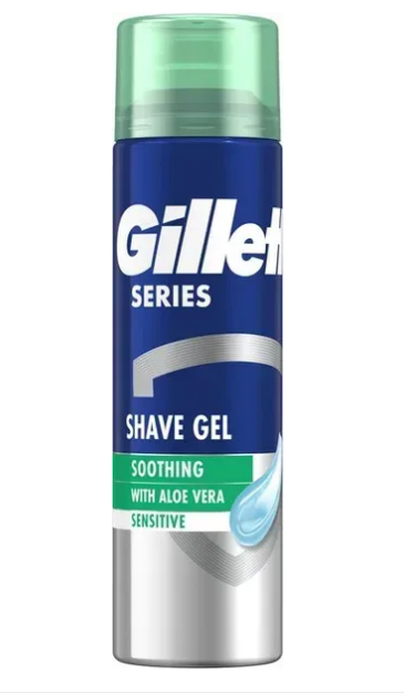 Гель для гоління GILLETTE Series Sensitive Aloe Vera Shave Gel Гель для гоління GILLETTE Series Sensitive Aloe Vera Shave Gel