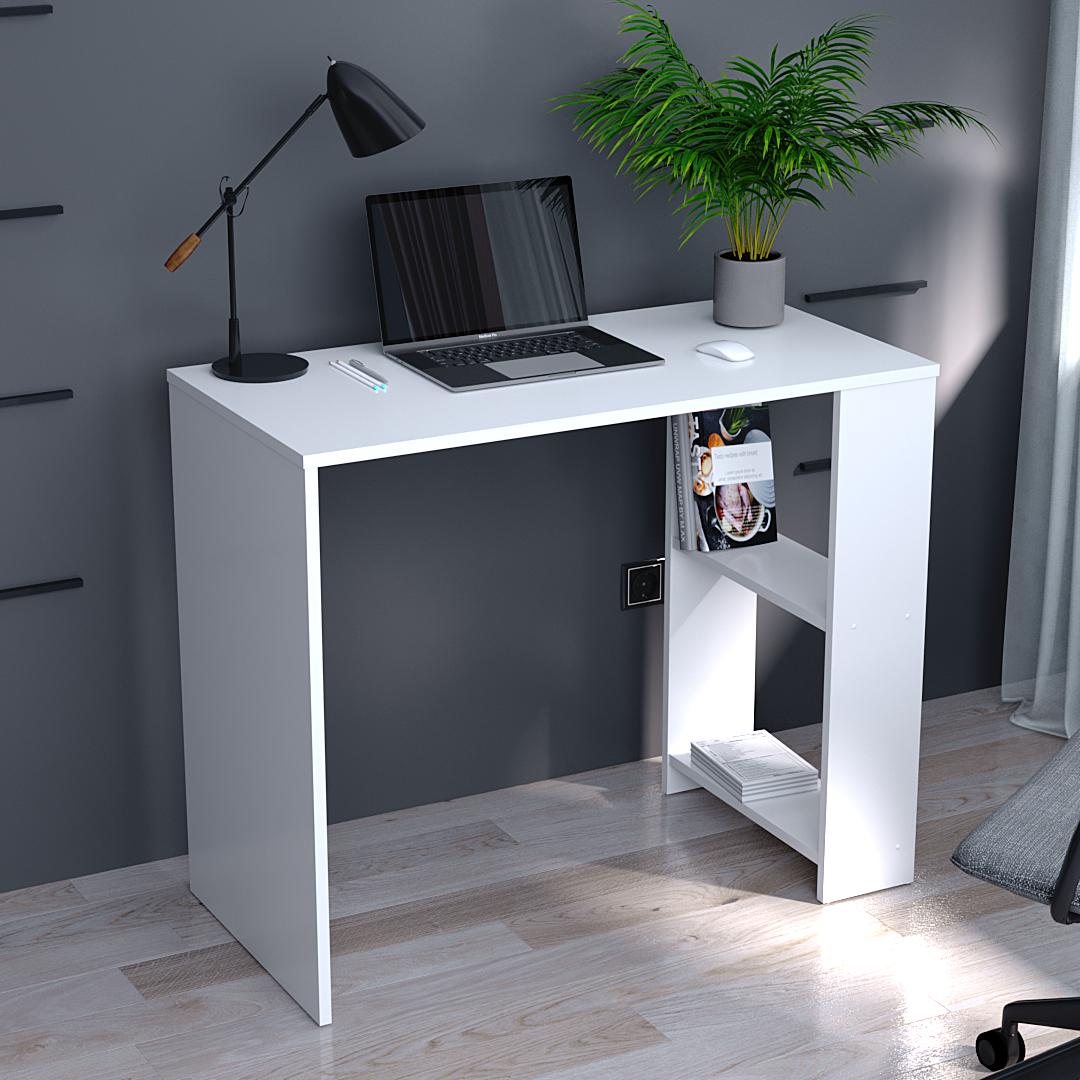 Письменный стол DiPortes ВТ-333 90х74х40 см Белый (00465)