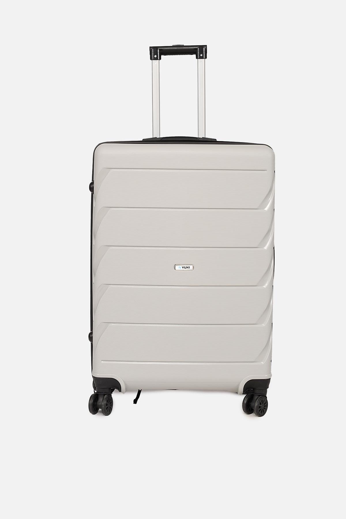 Чемодан мужской ЦБ-00264197 L Серый (SKT001030796)