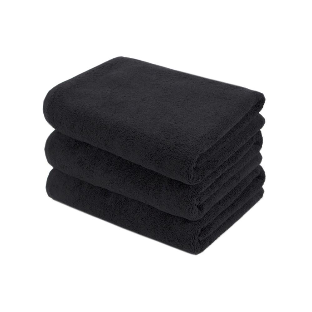 Рушник Lotus Home Hotel Basic 450 г/м2 50x90 см Чорний (svt-2000022333016) - фото 4 Рушник Lotus Home Hotel Basic 450 г/м2 50x90 см Чорний (svt-2000022333016) - фото 4