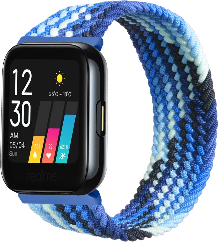Ремешок Solo Loop Multi для Realme Watch (145 мм) Blue White (26276-62)