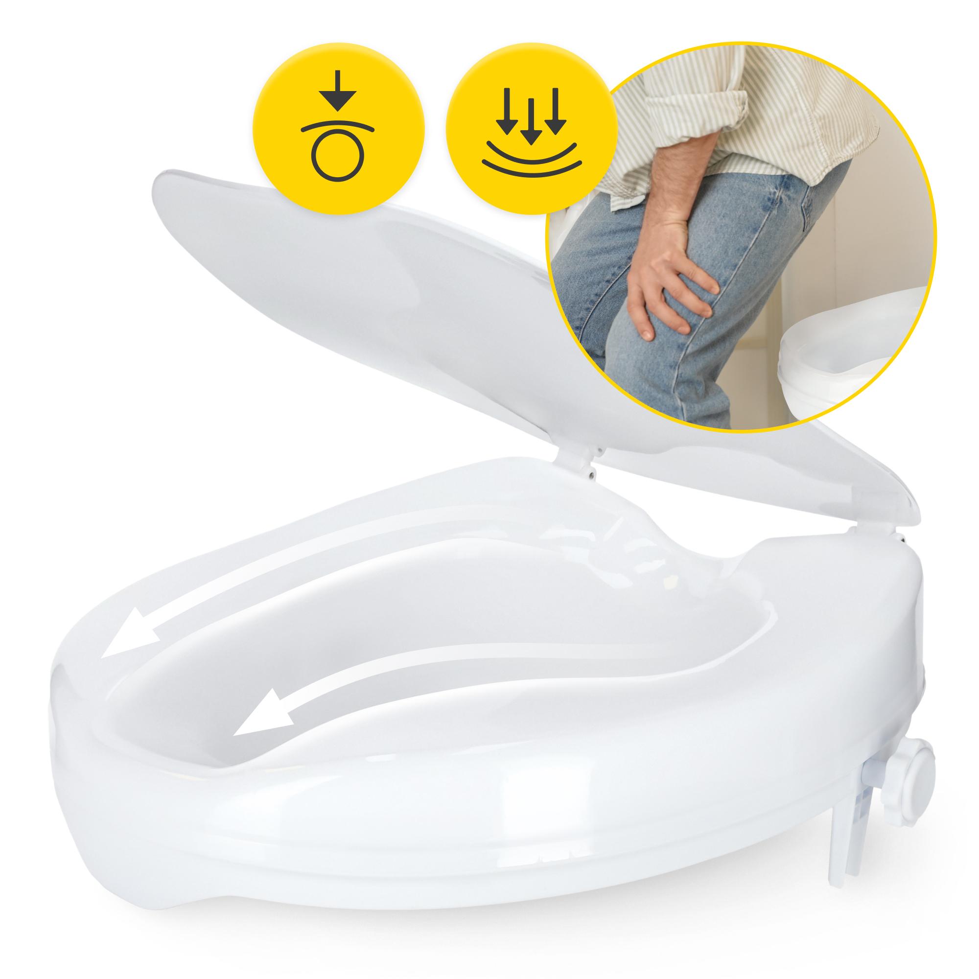 Насадка на унитаз 4fizjo 5 см White (P-5905973406420) - фото 4 Насадка на унитаз 4fizjo 5 см White (P-5905973406420) - фото 4