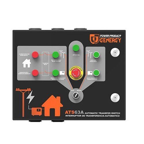 Блок автоматического ввода резерва для генератора GENERGY GDS20M (80А) - фото 2