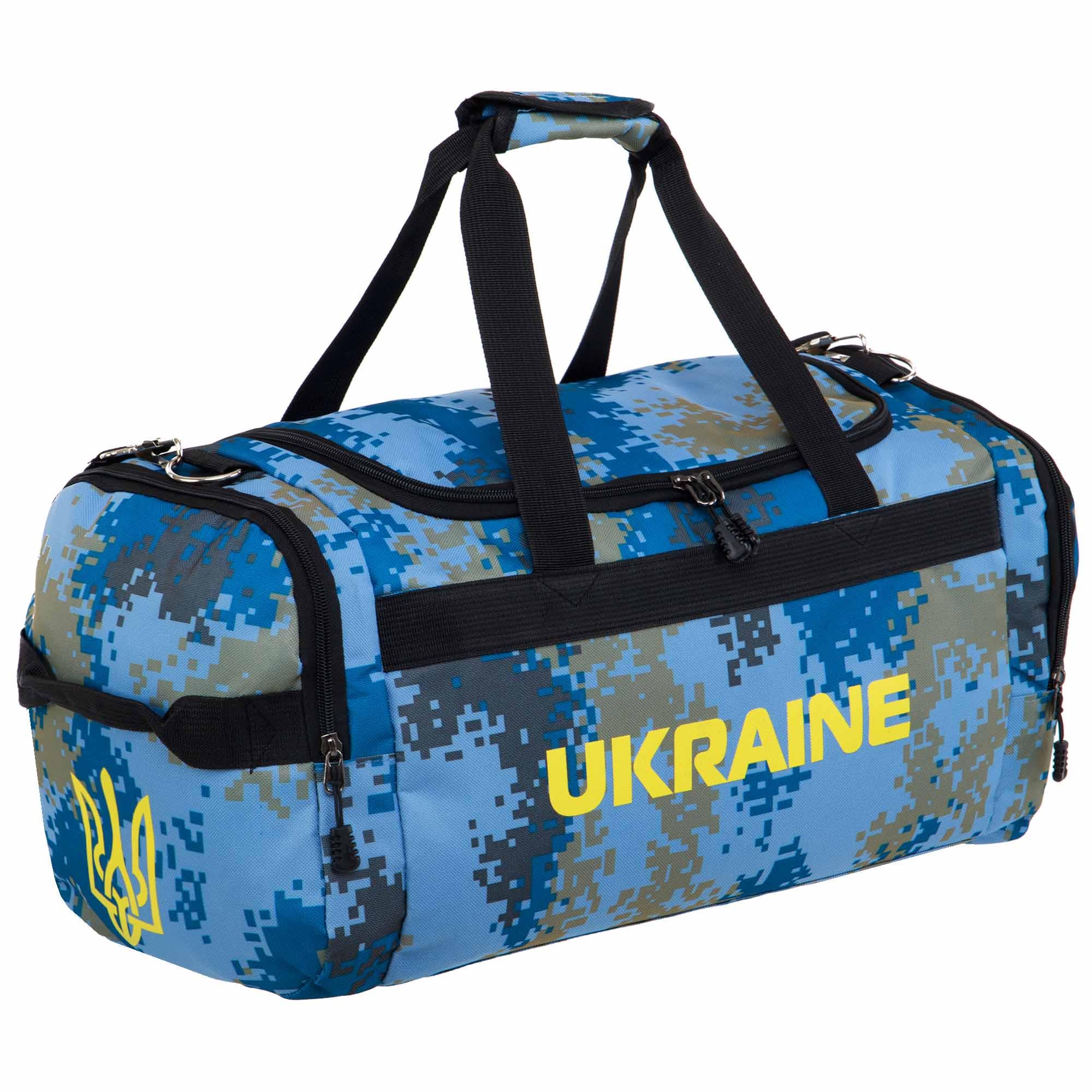 Сумка спортивная UKRAINE GA-1801-RUR Камуфляж Digital (32311704)
