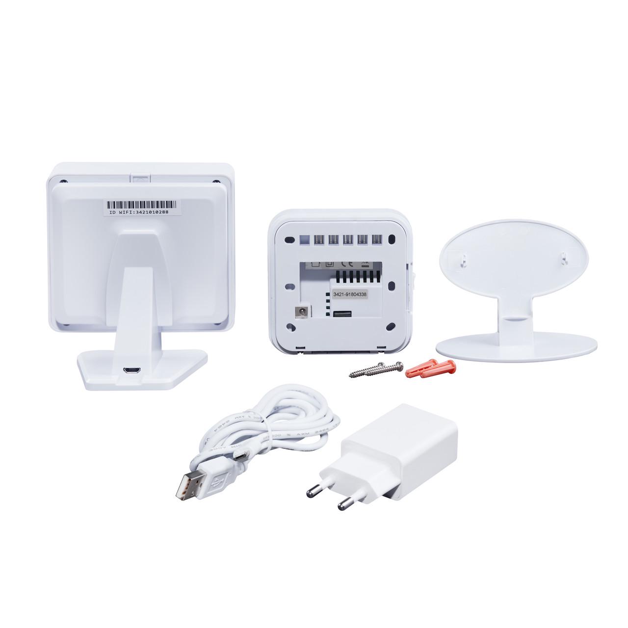 Термостат недельный программируемый Thermo Alliance ТА-2501RFWiFi радиоуправляемый сенсорный с WiFi (2608668167) - фото 4