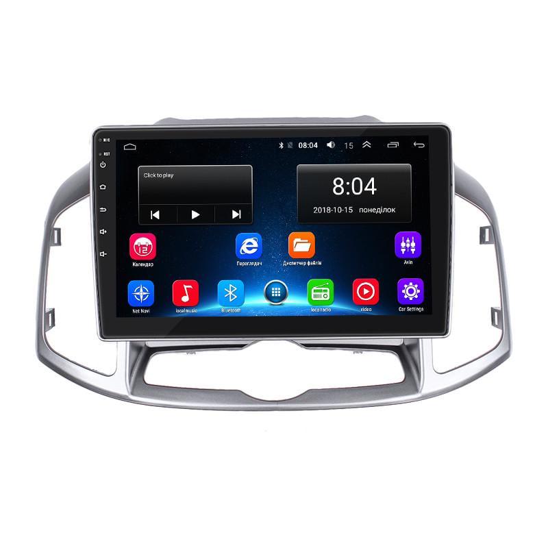 Автомагнитола штатная Lesko для Chevrolet Captiva I рестайлинг 2011-2013 10" 2/32Gb Wi-Fi GPS Base MOB