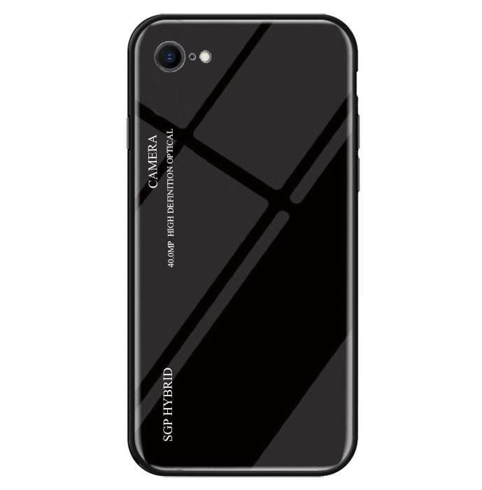 Чехол бампер Primolux Gradient Glass для Apple iPhone 6/6s Black (984575210)