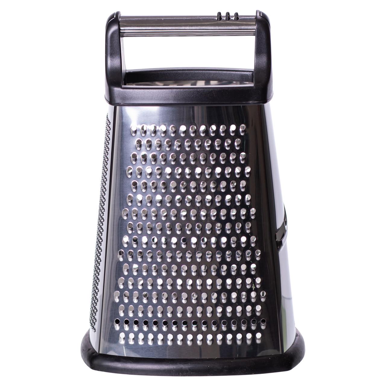 Терка ручная для овощей/фруктов четырехсторонняя 16x13x25 см (HP-8-6) - фото 2 Терка ручная для овощей/фруктов четырехсторонняя 16x13x25 см (HP-8-6) - фото 2