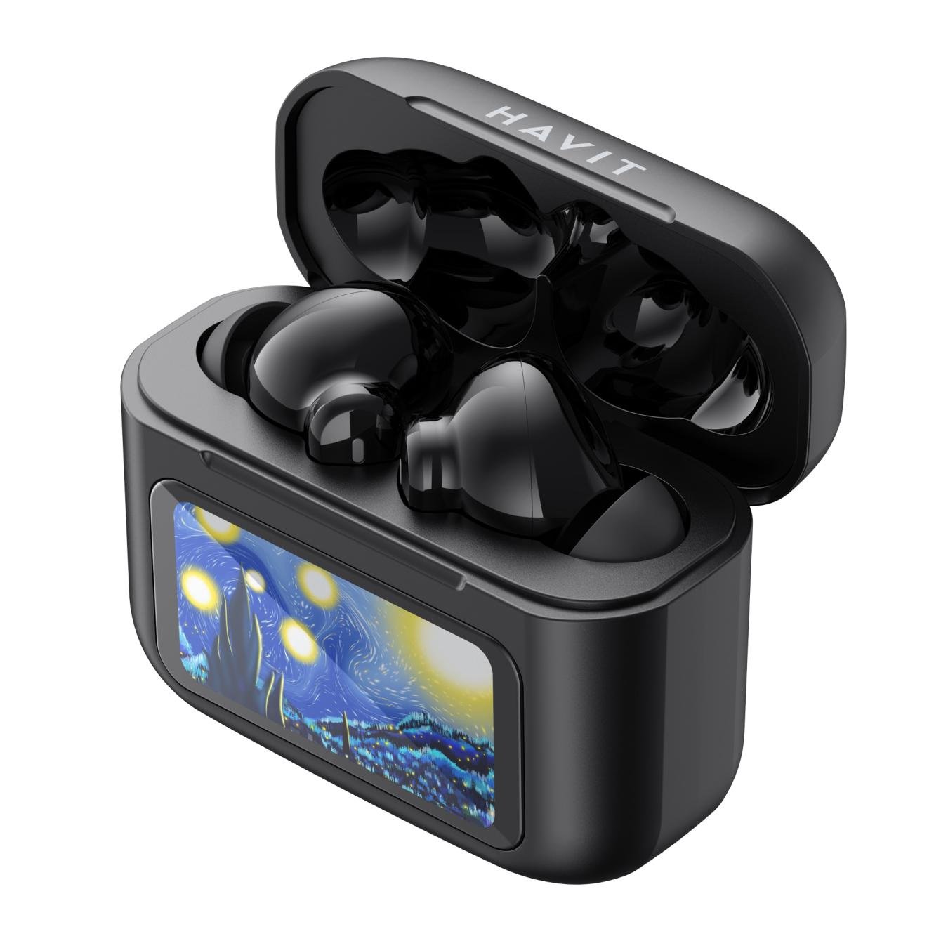 Наушники беспроводные Havit TW956 ANC TWS Black (28672)