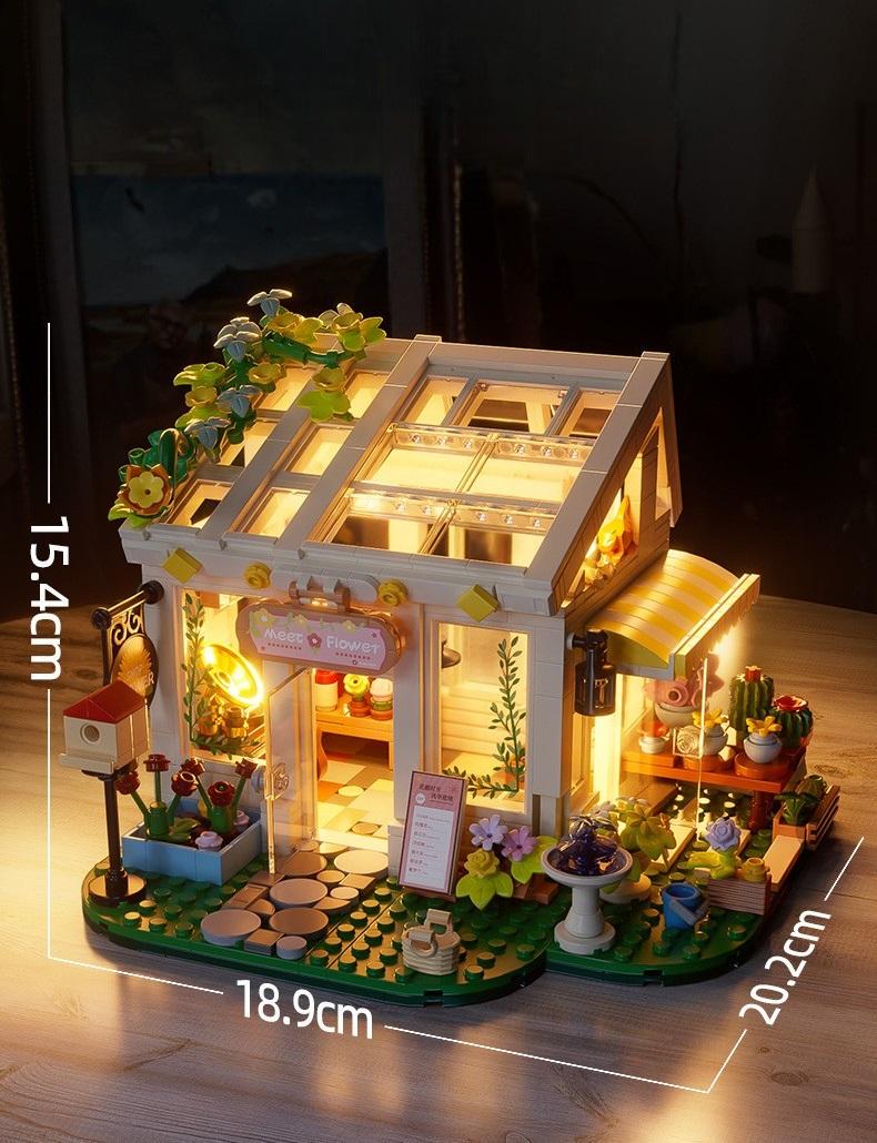 Конструктор дитячий Квітковий магазин Сонячна оранжерея 1100 деталей Різнокольоровий (30322604) - фото 4 Конструктор дитячий Квітковий магазин Сонячна оранжерея 1100 деталей Різнокольоровий (30322604) - фото 4