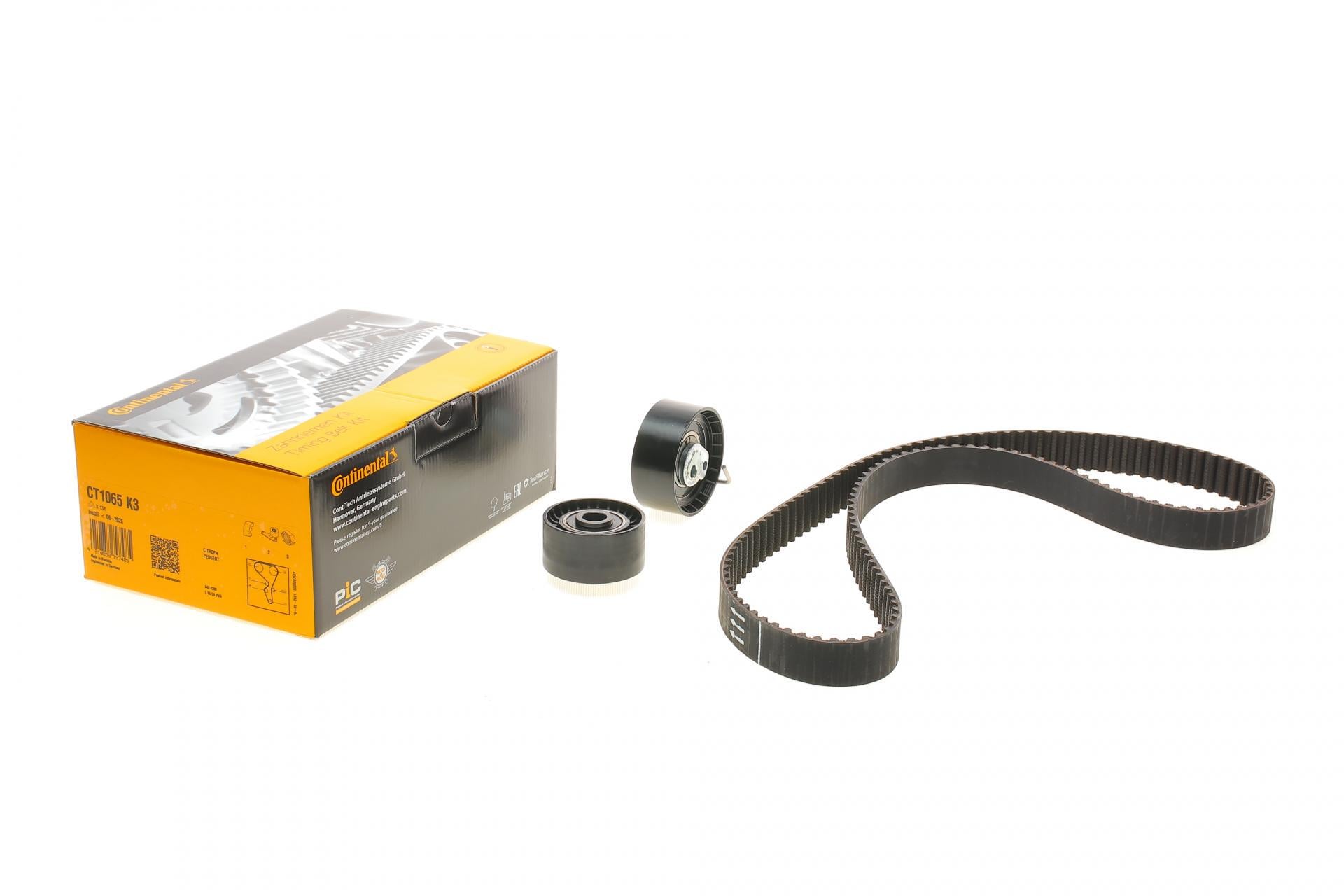 Комплект ГРМ Continental Citroen Berlingo/Xsara/C3/C4/Peugeot 206/301/307/Partner 1.6i 16V 00-26x134z (CT1065K3)