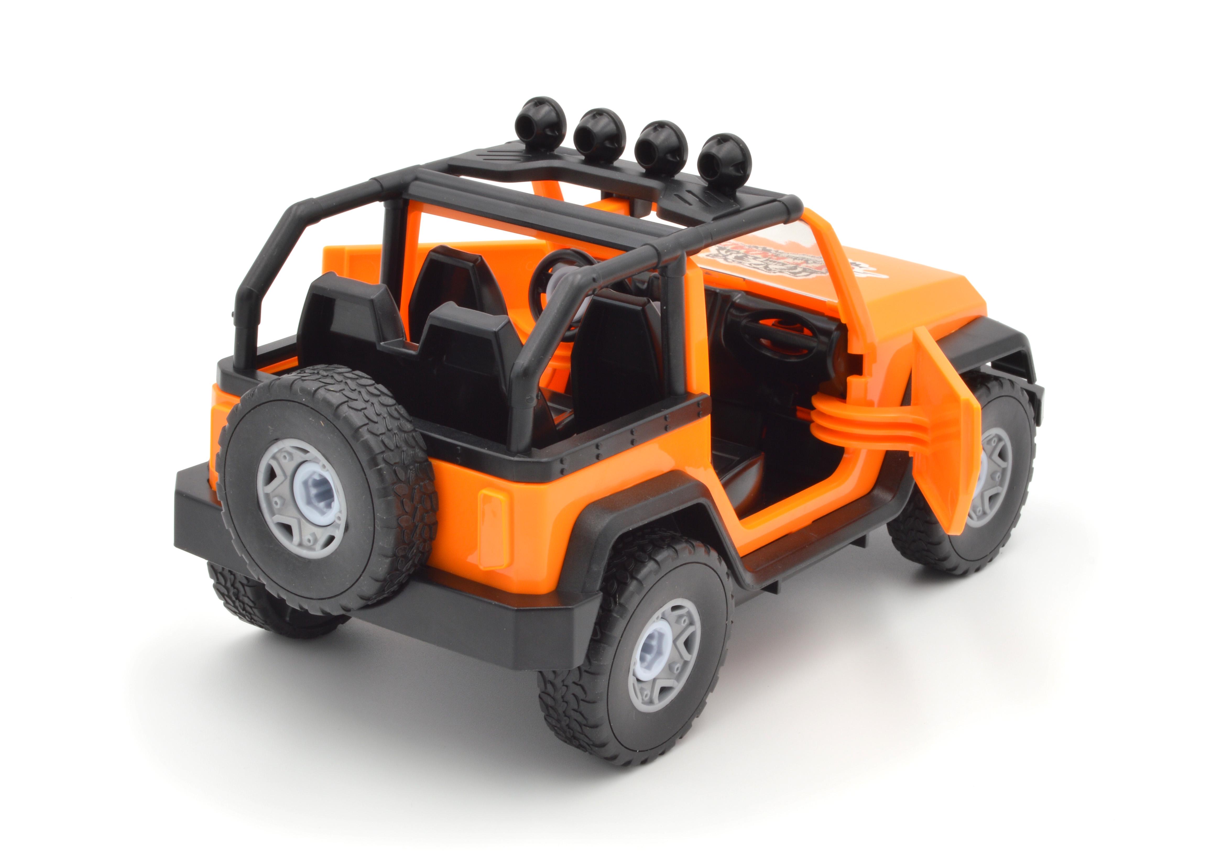 Конструктор Джип 1376 зі світловими та звуковими ефектами - фото 4