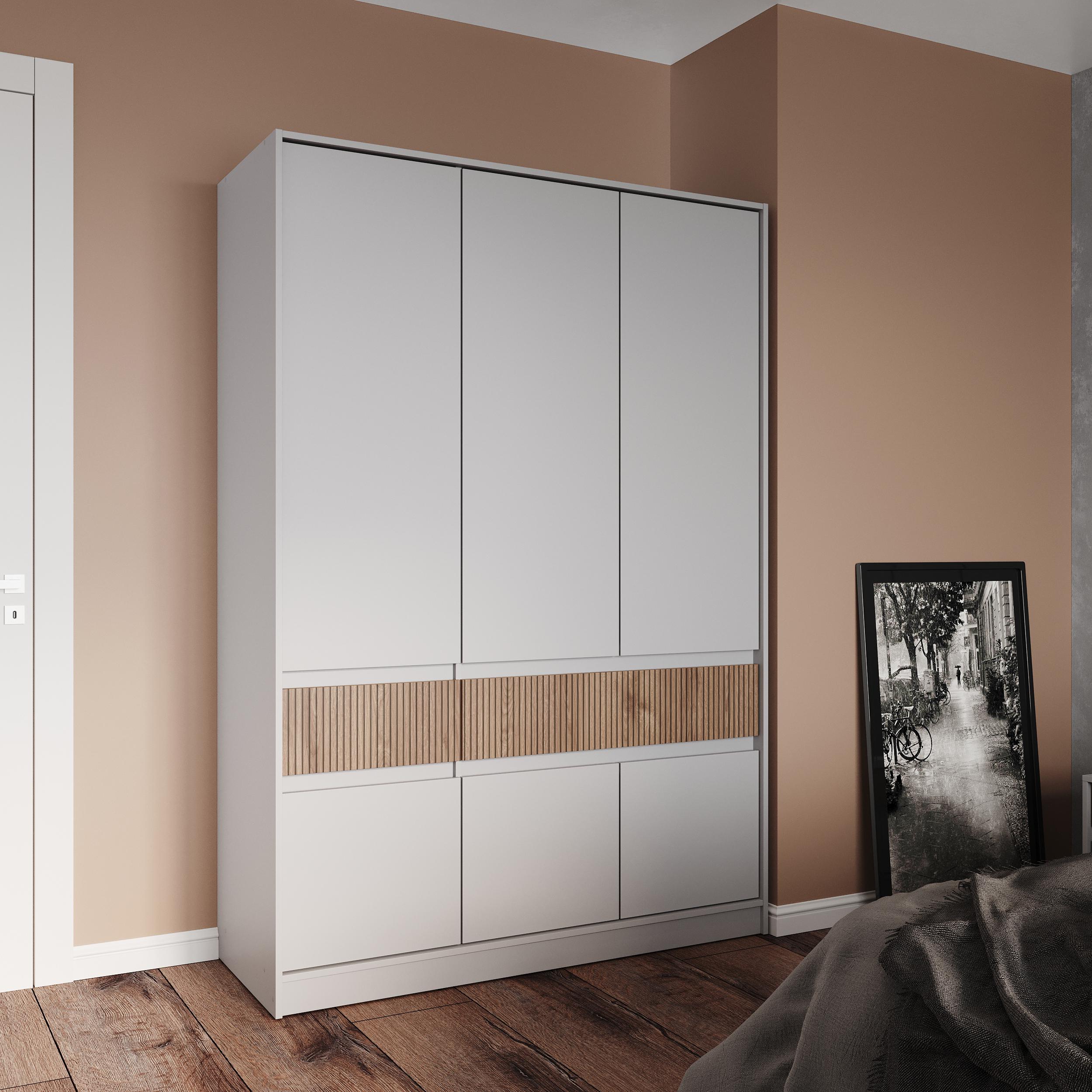 Шкаф распашной Еверест Стайл-1400 Кашемир/Канелла (210419)