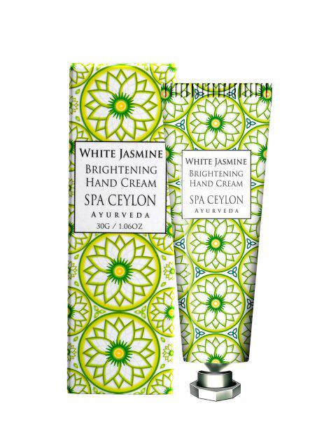 Освітлюючий крем для рук SPA CEYLON Білий жасмин