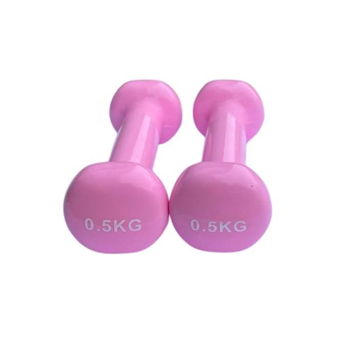 Гантель для фитнеса Generation Fitness FF51D3B с виниловым покрытием 0,5 кг Розовый (FF51D3B-0.5kg pink) - фото 4 Гантель для фитнеса Generation Fitness FF51D3B с виниловым покрытием 0,5 кг Розовый (FF51D3B-0.5kg pink) - фото 4