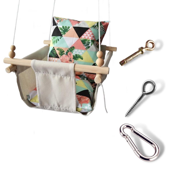 Детская качеля Infancy Тропический калейдоскоп Молочный (10143092) Детская качеля Infancy Тропический калейдоскоп Молочный (10143092)