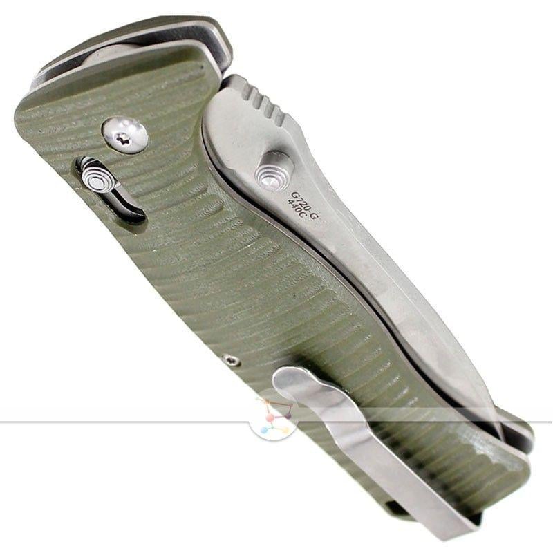 Нож охотничий туристический Ganzo G720-G Green (32162) - фото 3 Нож охотничий туристический Ganzo G720-G Green (32162) - фото 3