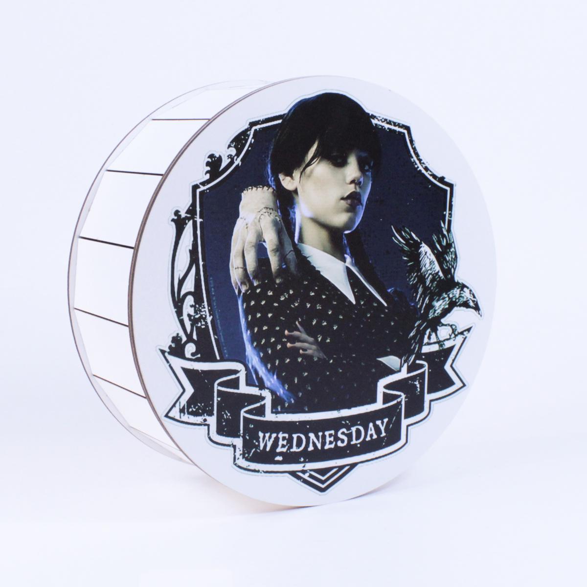 Коробка подарункова кругла "Wednesday & Rich" (4670)