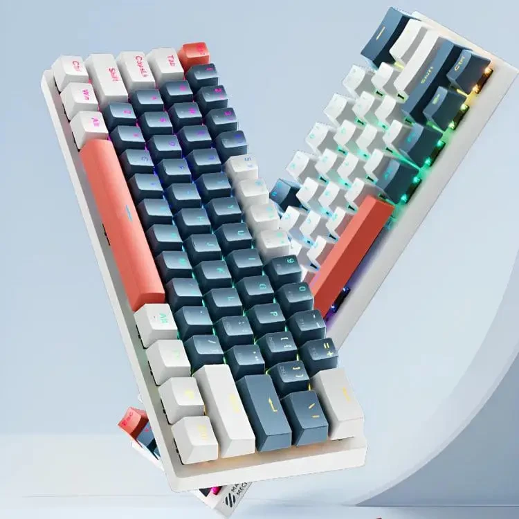 Клавіатура Механічна Machenike K500-B61 Міні Формату 60% Ігрова RGB Підсвічування Hot-Swap - фото 4