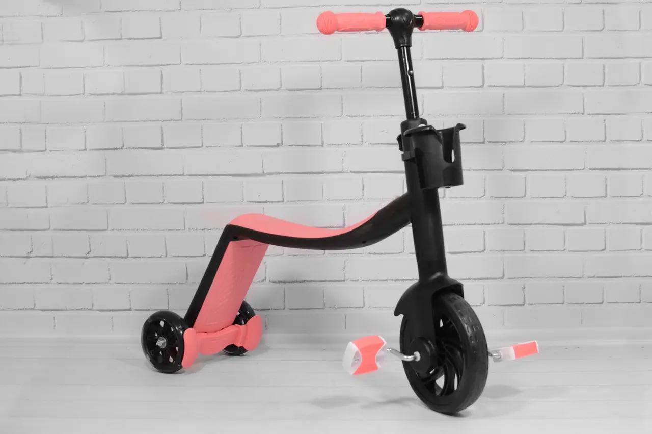 Самокат-велобег-велосипед Scooter GS-2455 3в1 (10801433) - фото 4