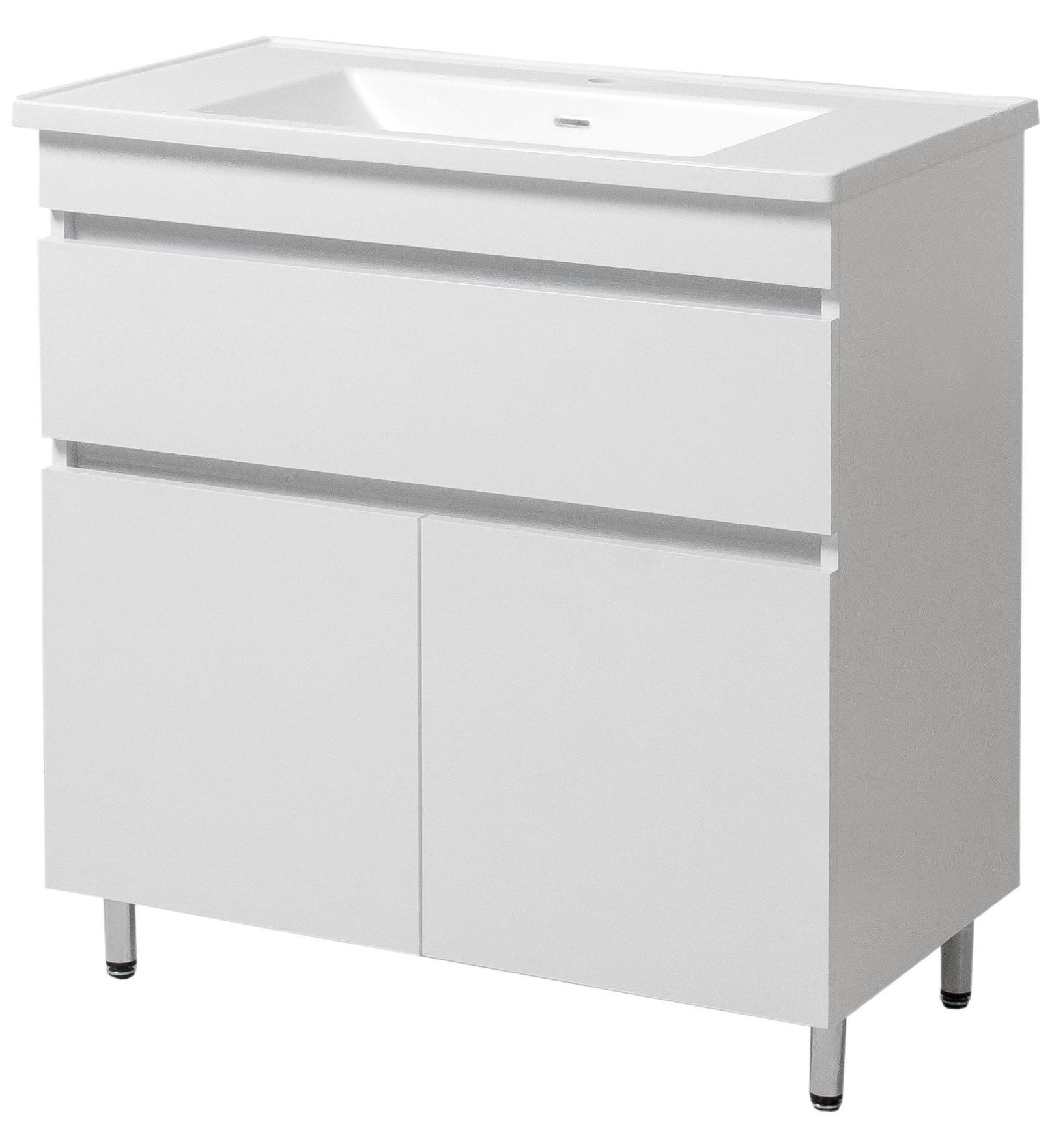 Тумба ЮВВІС Монако ТН-3 80 см з умивальником Канте (14639205)