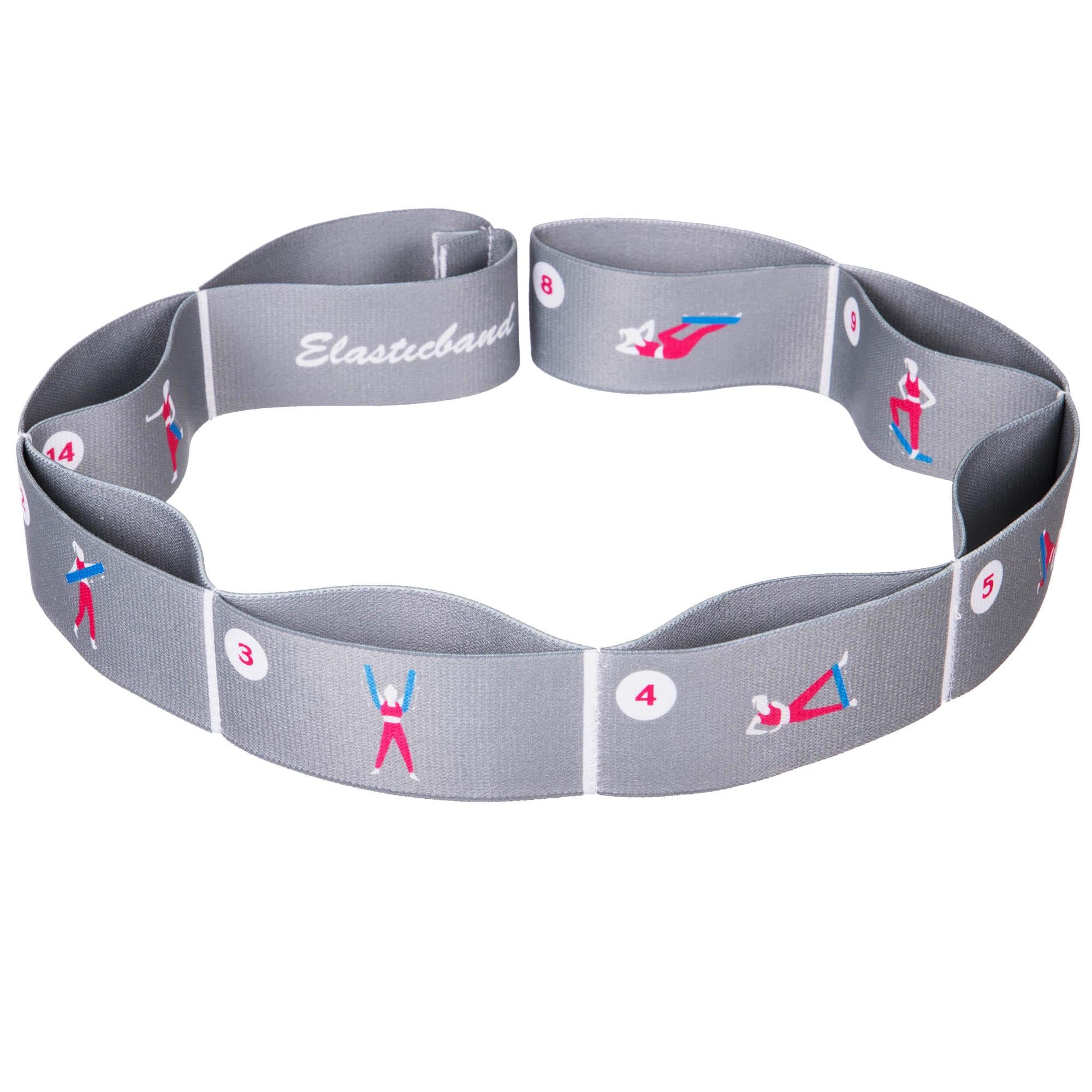 Лента эластичная для растяжки Zelart Pro FI-6344 Elastiband с петлями (36696934)