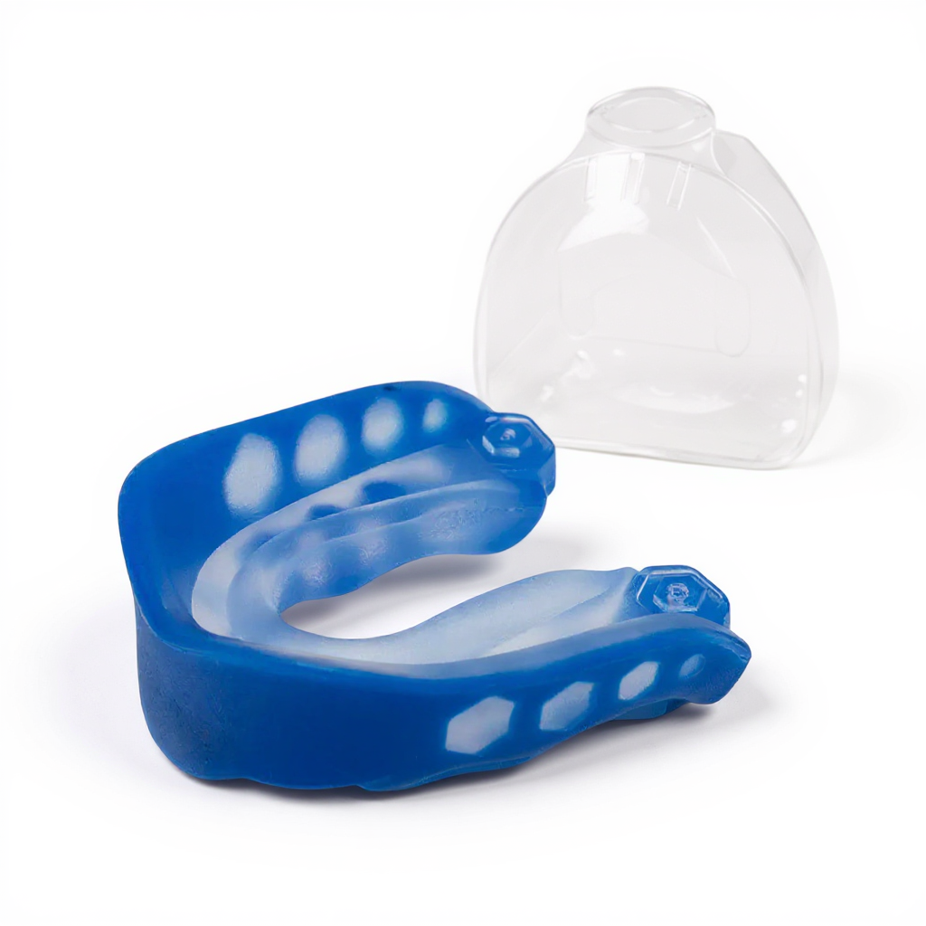 Капа для бокса GDragon ММА защитная анатомическая для взрослых из термопластика EVA Синий (31214770) Капа для бокса GDragon ММА защитная анатомическая для взрослых из термопластика EVA Синий (31214770)