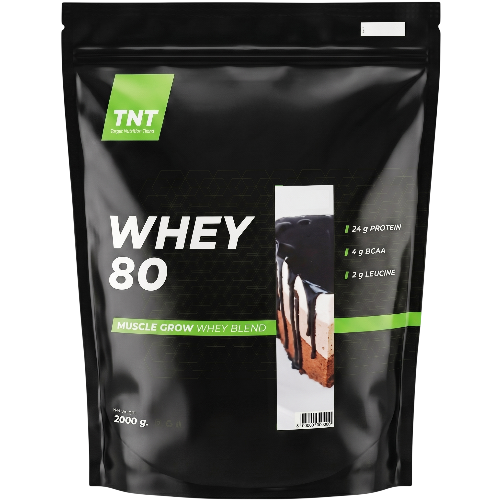 Протеїн TNT Nutrition Whey 80 Muscle Grow Чізкейк 2 кг