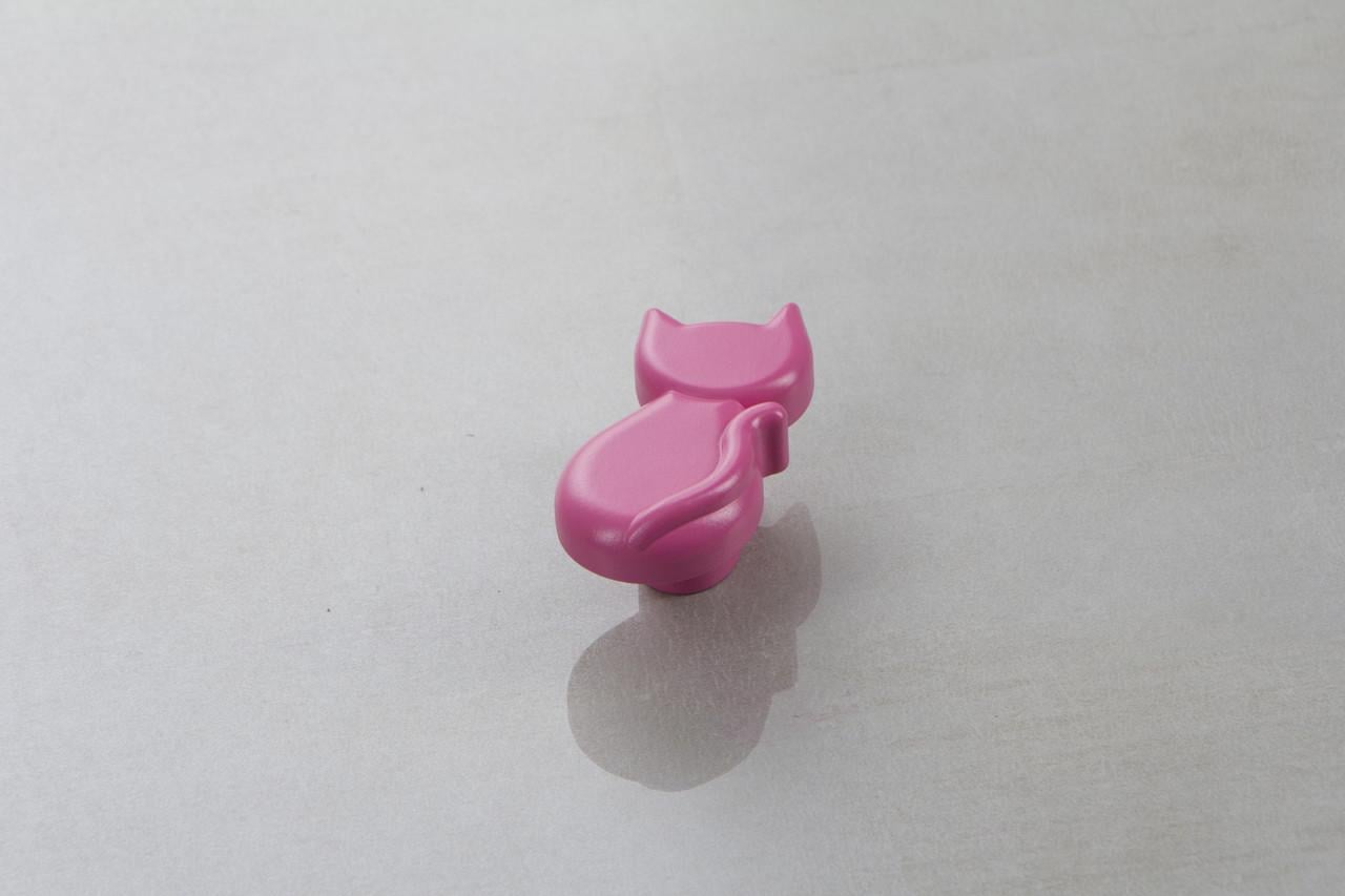 Мебельная ручка Poliplast Котенок РП-10 KS0427GQ1 VG2008 Розовый матовый (16194) Мебельная ручка Poliplast Котенок РП-10 KS0427GQ1 VG2008 Розовый матовый (16194)