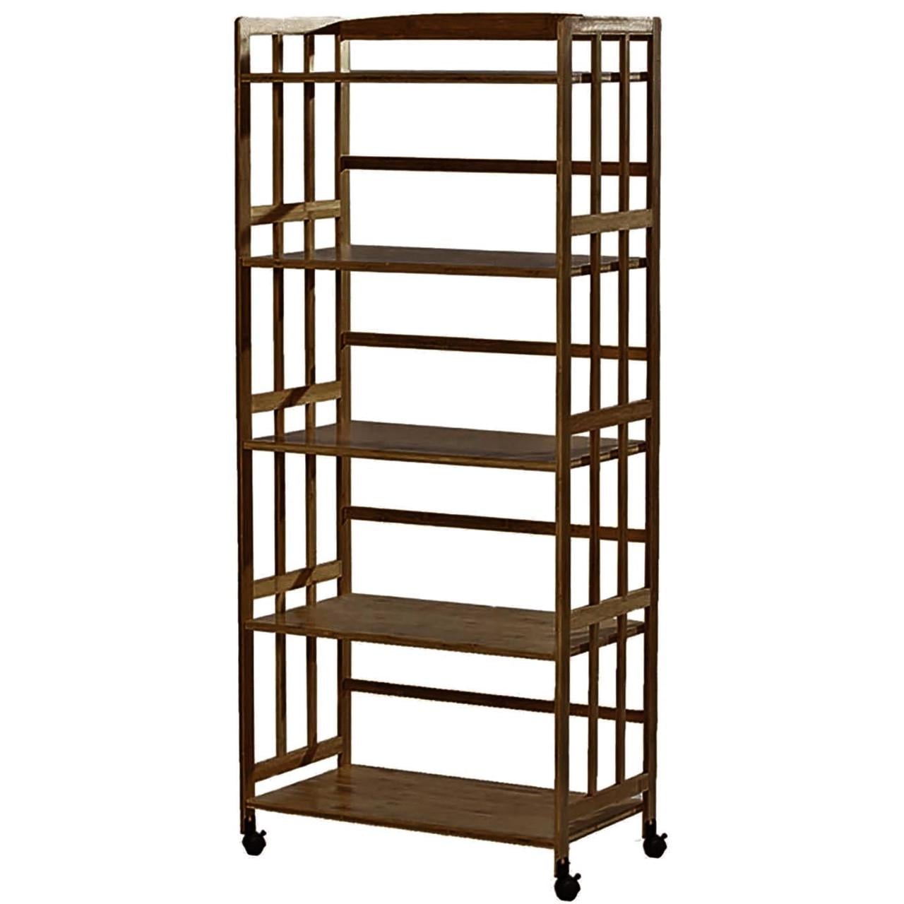 Этажерка на колесах из дерева Талкина 158 Капучино (ЭТА-581409)