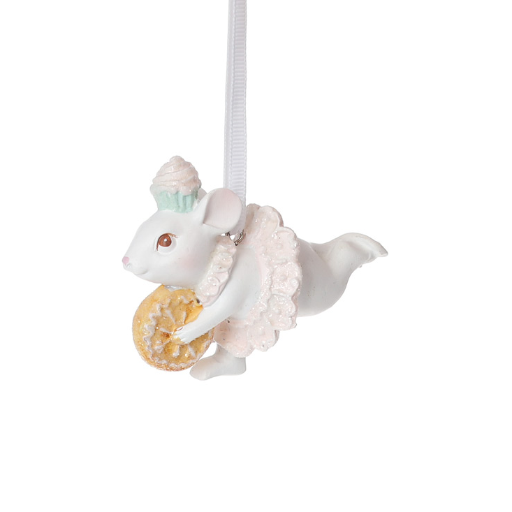 Фигурка новогодняя подвесная BonaDi Зефирно-пряниковые человечки 3 (838-413)