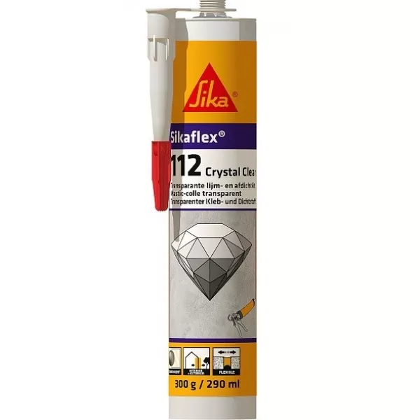 Клей-герметик Sika Sikaflex-112 Crystal Clear 300 мл