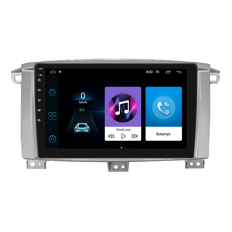 Штатная магнитола 9" Lesko для Toyota Land Cruiser 100 Series Рестайлинг 1 2002-2005 1/16Gb/ Wi-Fi Тойота Штатная магнитола 9" Lesko для Toyota Land Cruiser 100 Series Рестайлинг 1 2002-2005 1/16Gb/ Wi-Fi Тойота