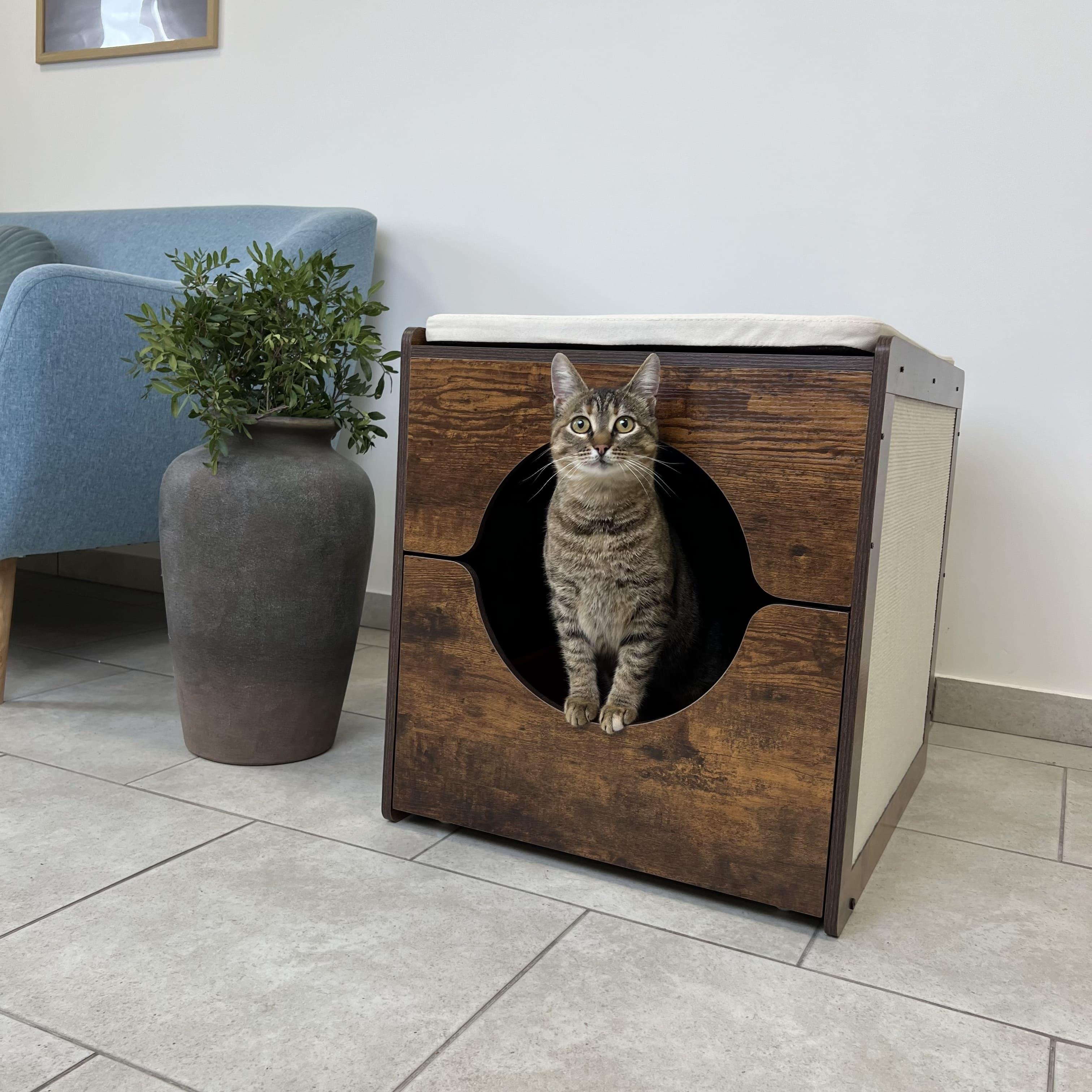 Туалет закритий для тварин Luminaria 59,8х50х55 см (22889012) - фото 6 Туалет закритий для тварин Luminaria 59,8х50х55 см (22889012) - фото 6