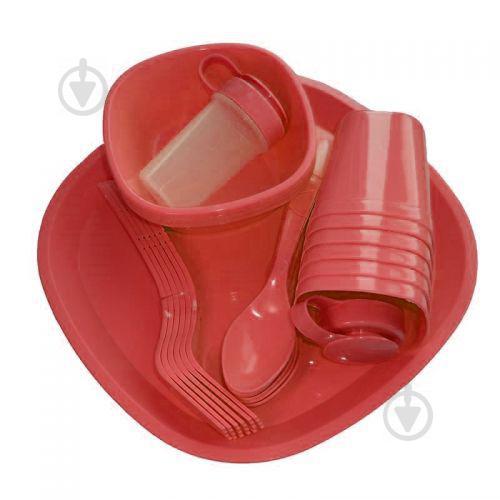 Набор для пикника 36 предметов на 4 персоны MHZ R86498 Красный (007511) Набор для пикника 36 предметов на 4 персоны MHZ R86498 Красный (007511)