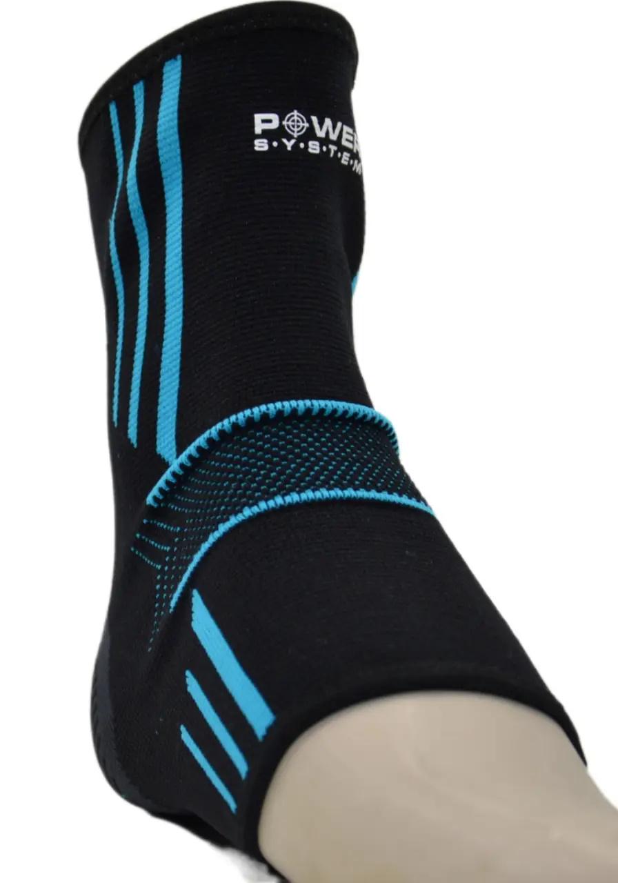 Бандажі на гомілкостоп Power System PS-6022 Ankle Support Evo XL 2 шт. Black/Blue (62-68-PS_6022_XL_Black/Blue) - фото 2