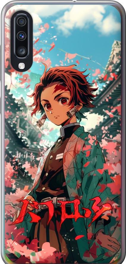 Чехол на Samsung Galaxy A70 2019 A705F Tanjiro Kamado (6132u-1675-42517)