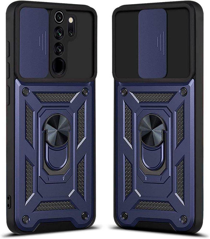 Чехол с защитой камеры 3DGuard Xiaomi Redmi Note 8 Pro Blue (32505-28) - фото 2 Чехол с защитой камеры 3DGuard Xiaomi Redmi Note 8 Pro Blue (32505-28) - фото 2