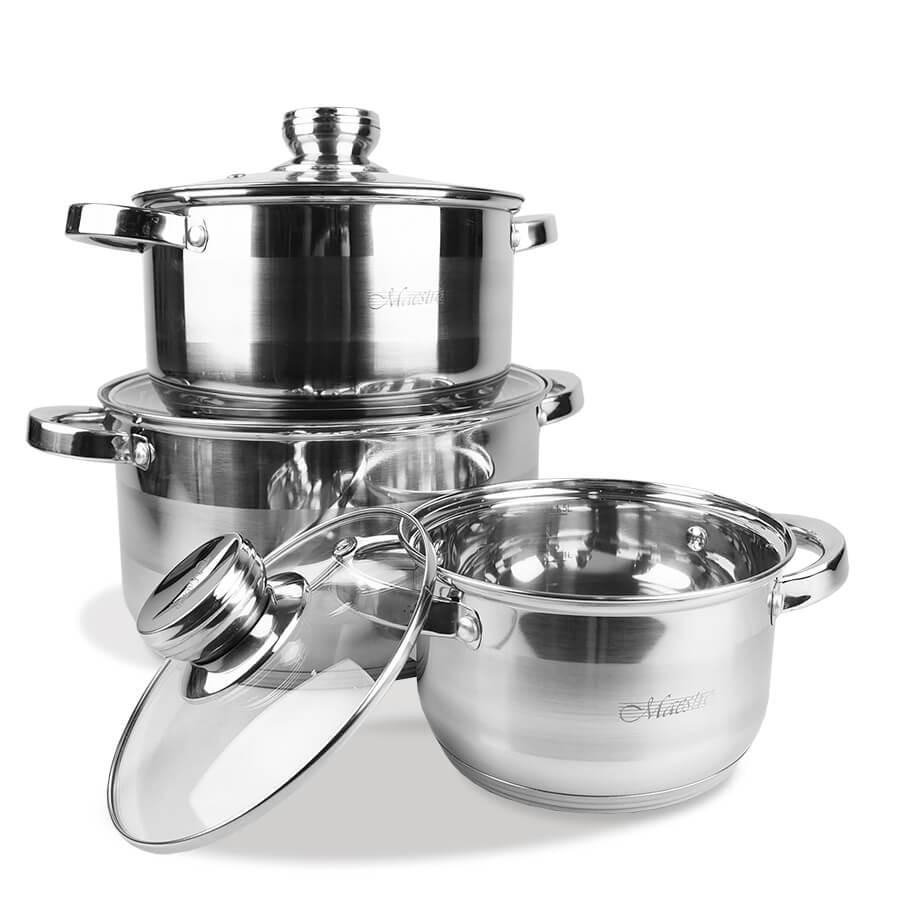 Набор кастрюль Maestro MR-2220-6L 6 шт. (20738)