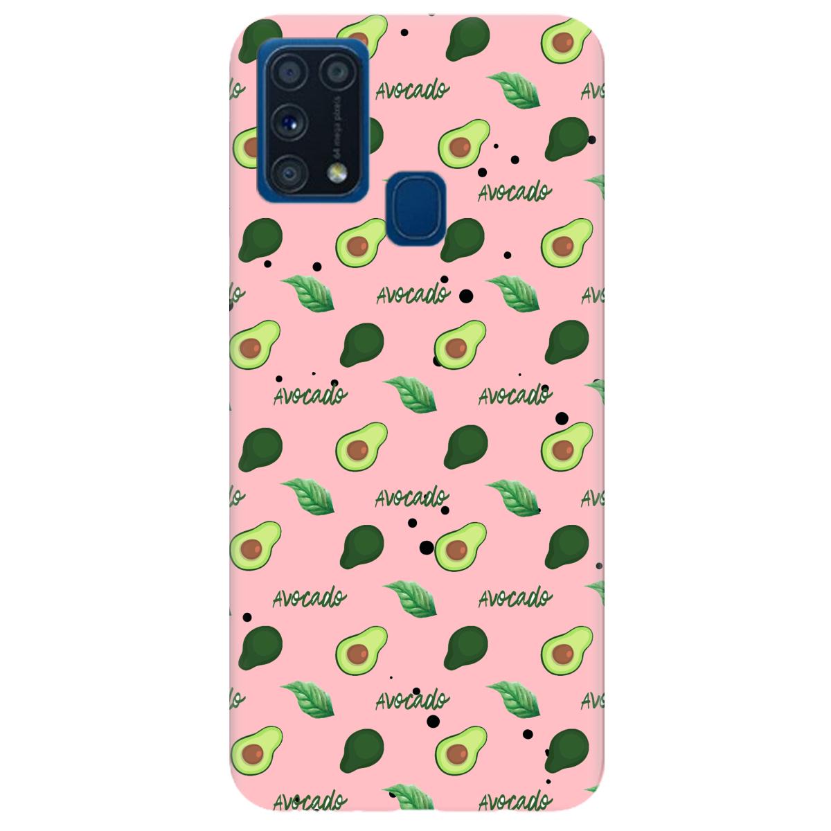 Силиконовый чехол Zorrov для Samsung Galaxy M31 - Avocado (14190070247111484)