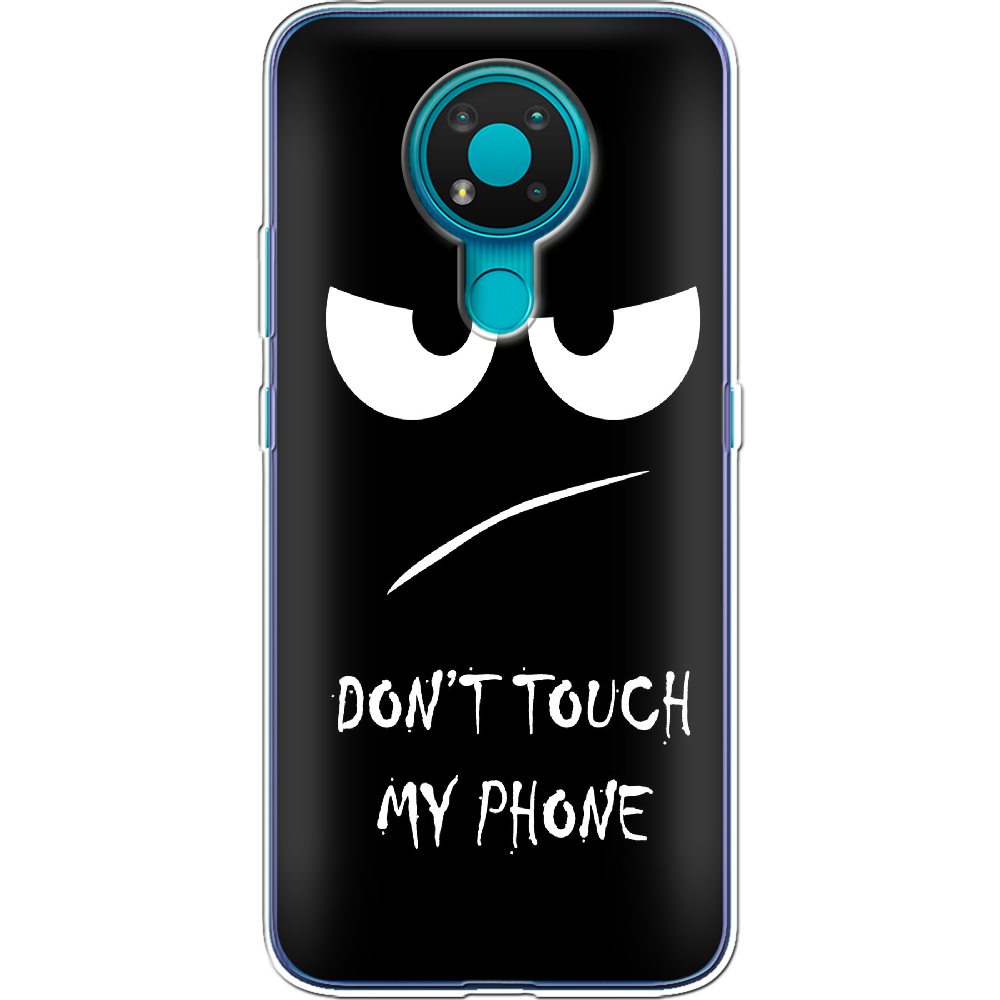 Чохол Boxface Nokia 3.4 Don't Touch my Phone Прозорий силікон (41292-up535-41292)