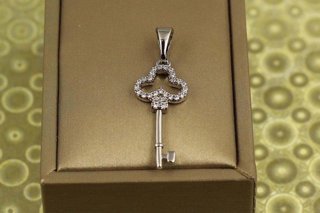 Кулон Xuping Jewelry Ключик треф 3 см Серебристый (30111328)