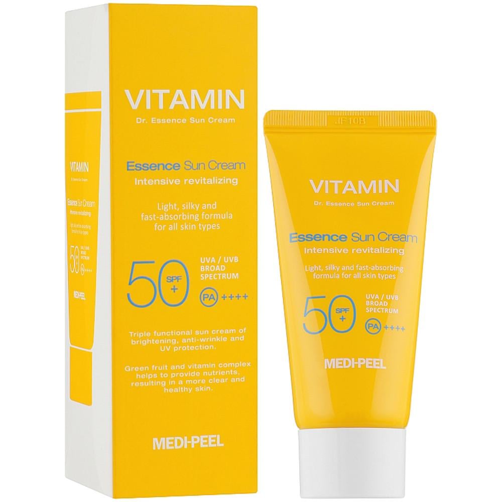 Крем сонцезахисний для обличчя Medi-Peel Vitamin Dr Essence Sun Cream SPF50+ PA++++ с витаминами 50 мл (1504622702)